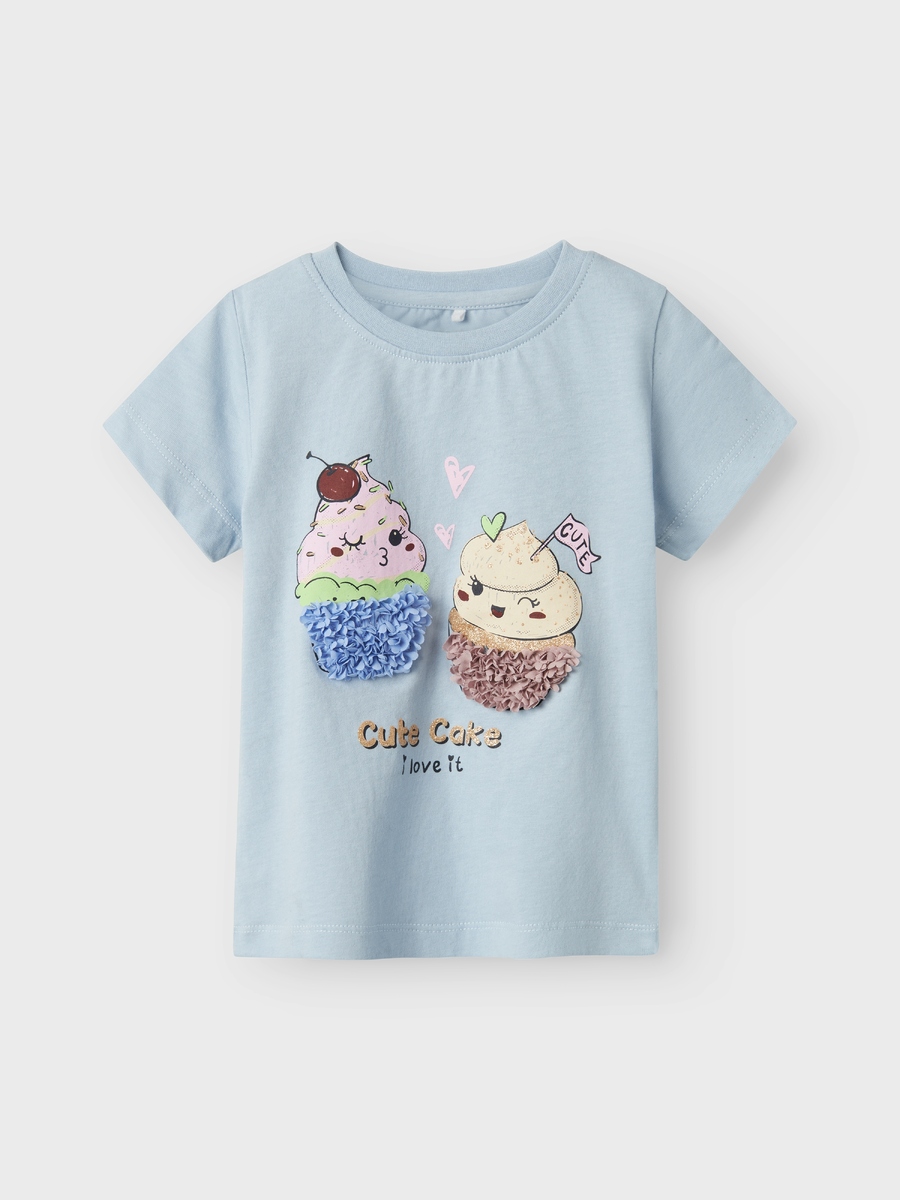 T-shirt van het merk Name It in het Blauw