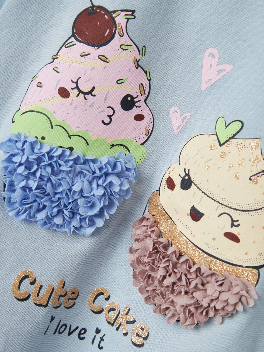 T-shirt van het merk Name It in het Blauw