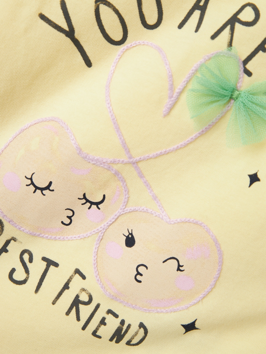 T-shirt van het merk Name It in het Geel