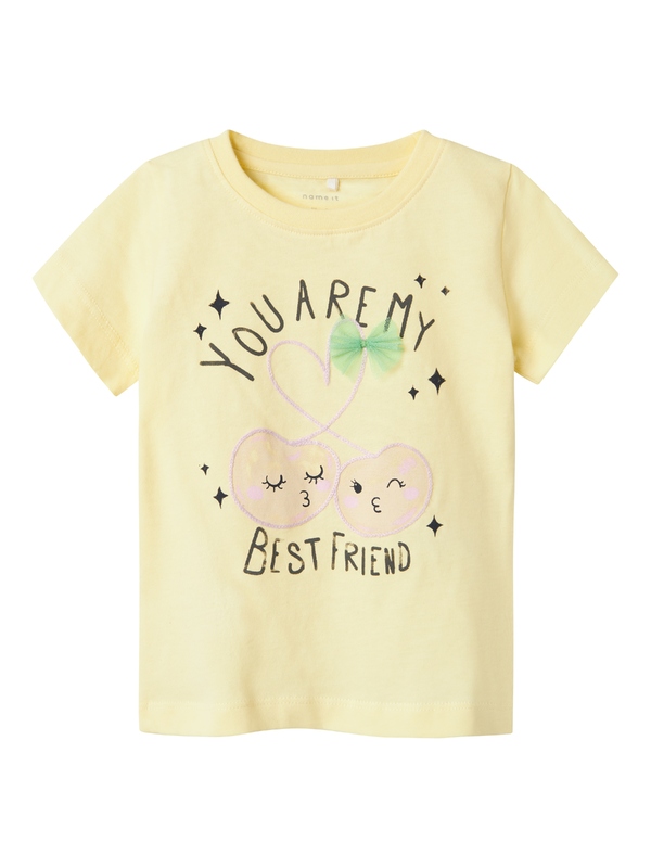 T-shirt van het merk Name It in het Geel