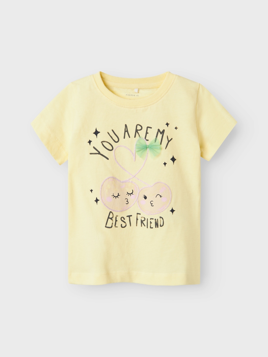 T-shirt van het merk Name It in het Geel