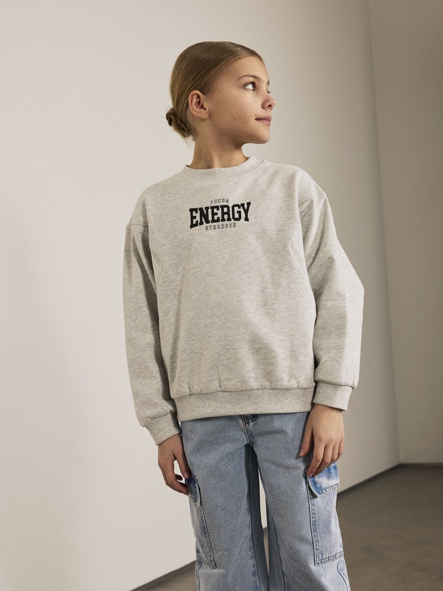 Sweater van het merk Name It in het Grijs