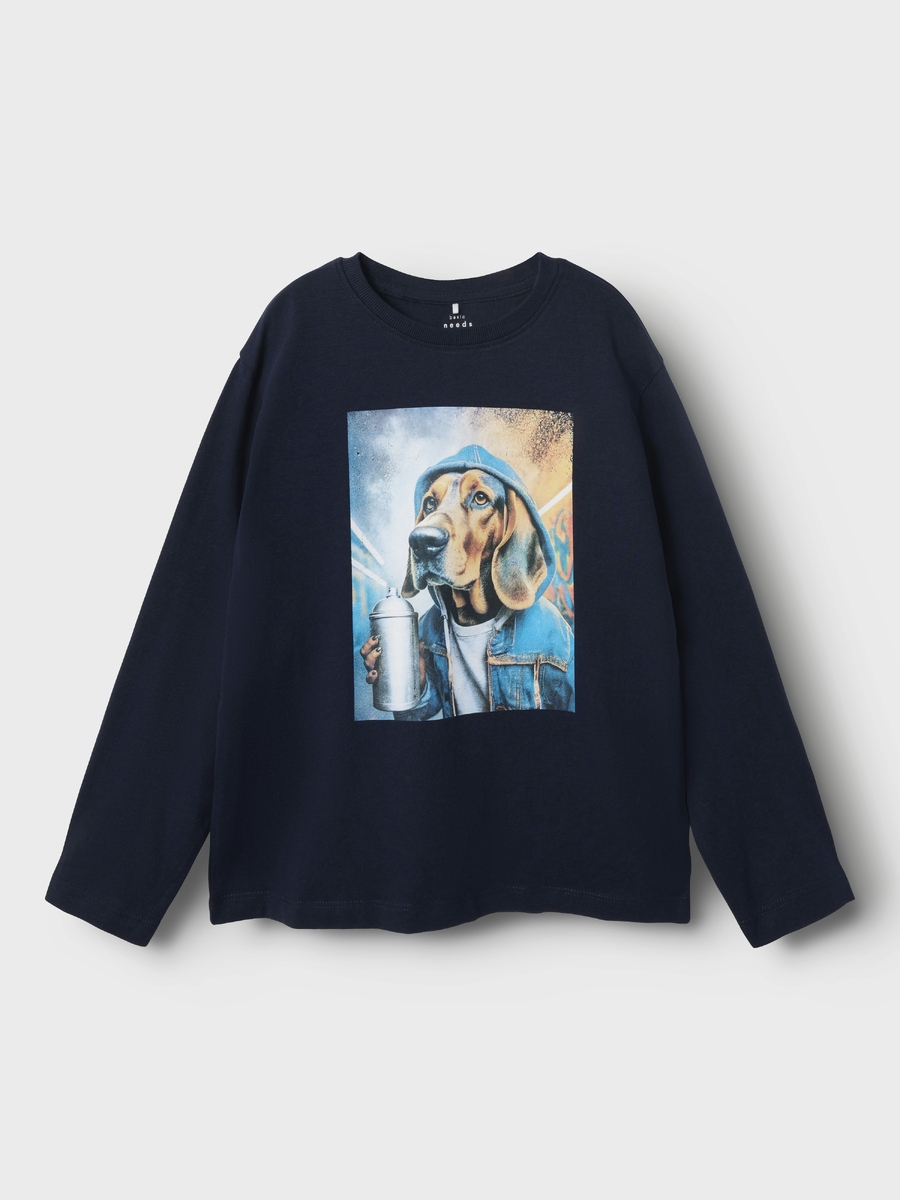 T-shirt van het merk Name It in het Marine