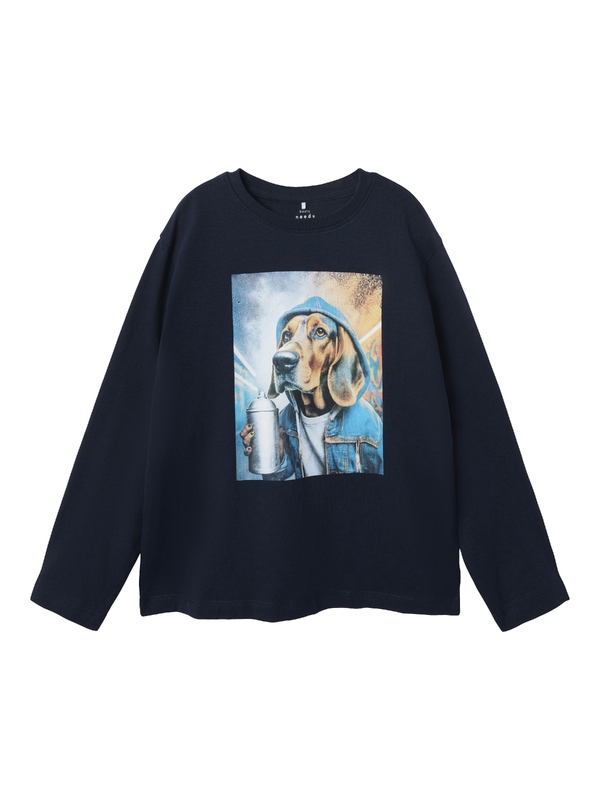 T-shirt van het merk Name It in het Marine
