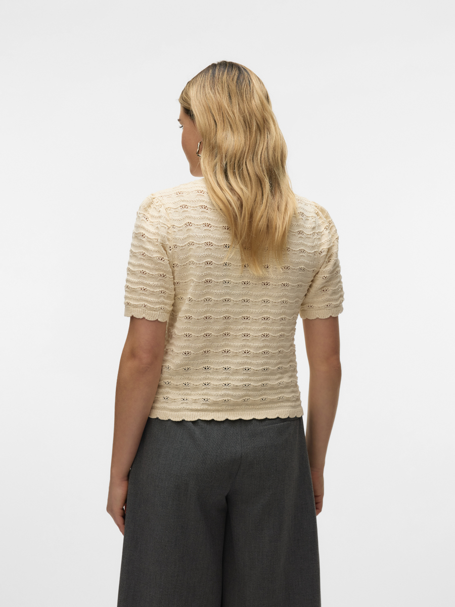 Pull van het merk Vero Moda in het Beige