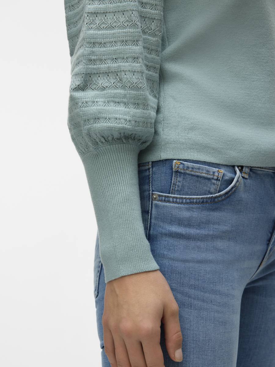 Pull van het merk Vero Moda in het Groen