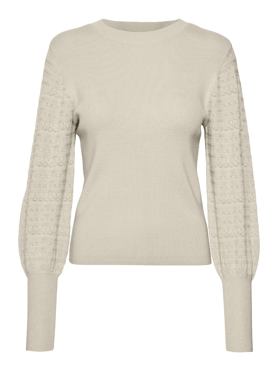 Pull van het merk Vero Moda in het Beige