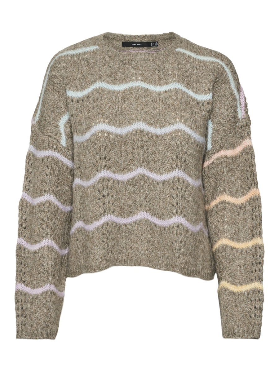 Pull van het merk Vero Moda in het Bruin