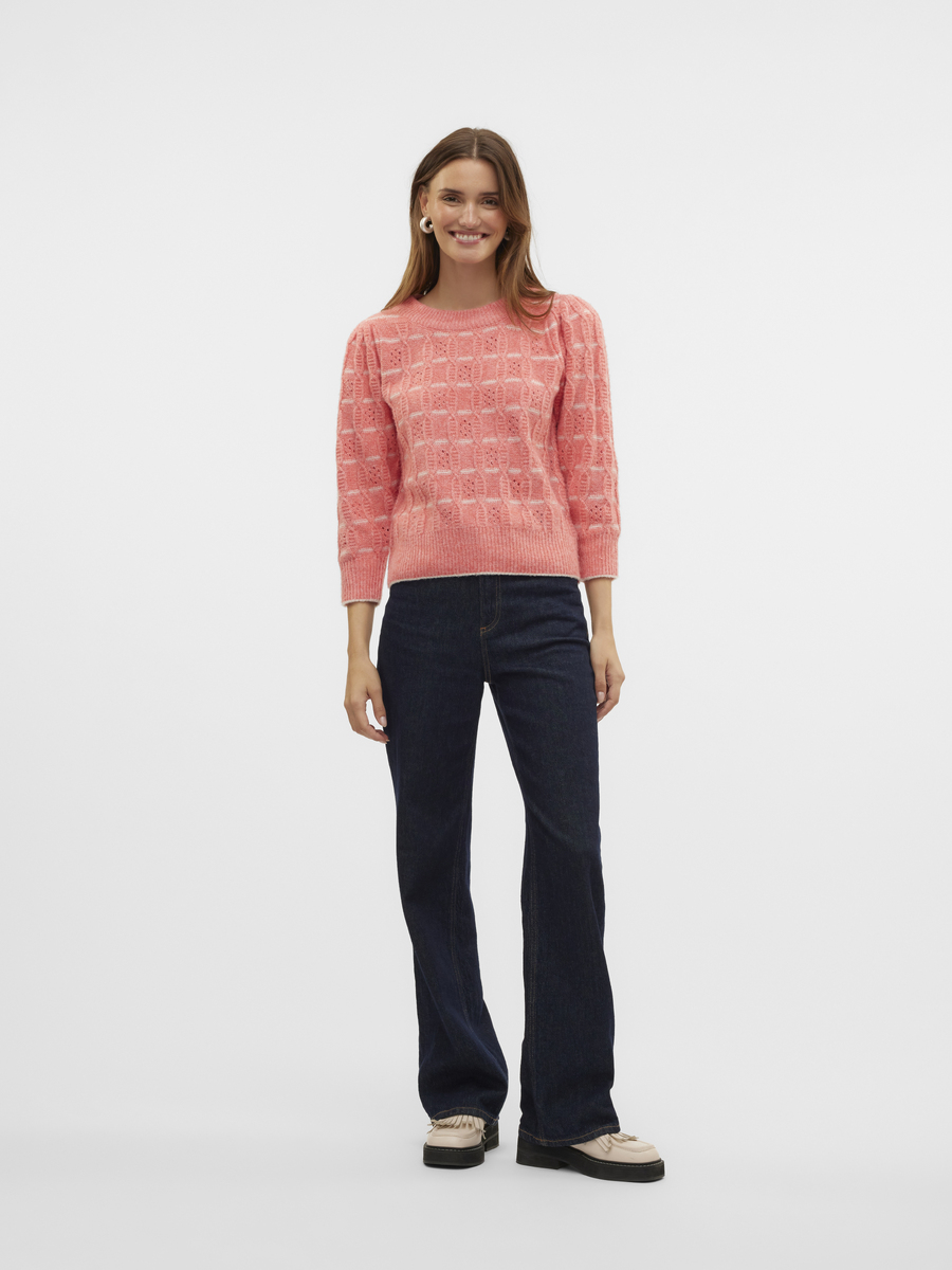 Pull van het merk Vero Moda in het Rood
