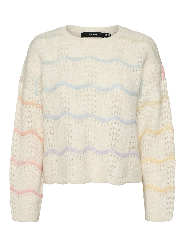 Pull van het merk Vero Moda in het Beige