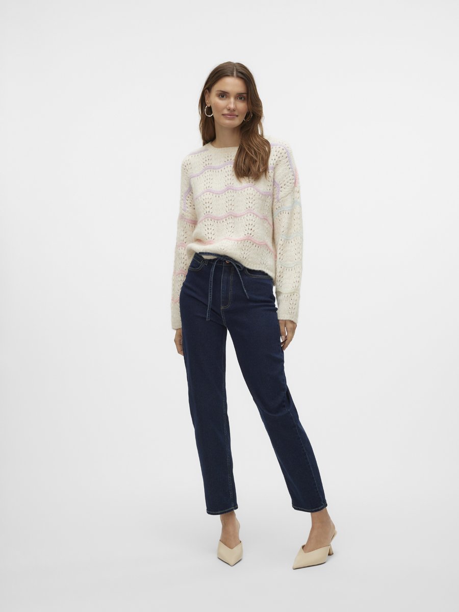 Pull van het merk Vero Moda in het Beige