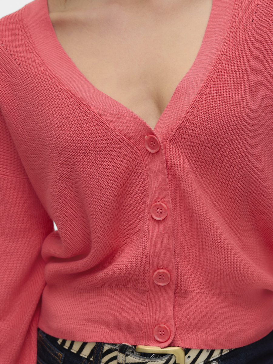 Cardigan van het merk Vero Moda in het Roze