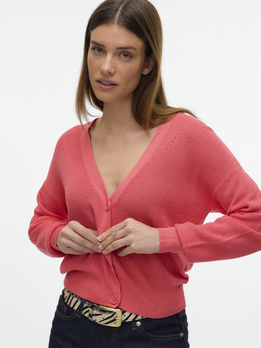 Cardigan van het merk Vero Moda in het Roze