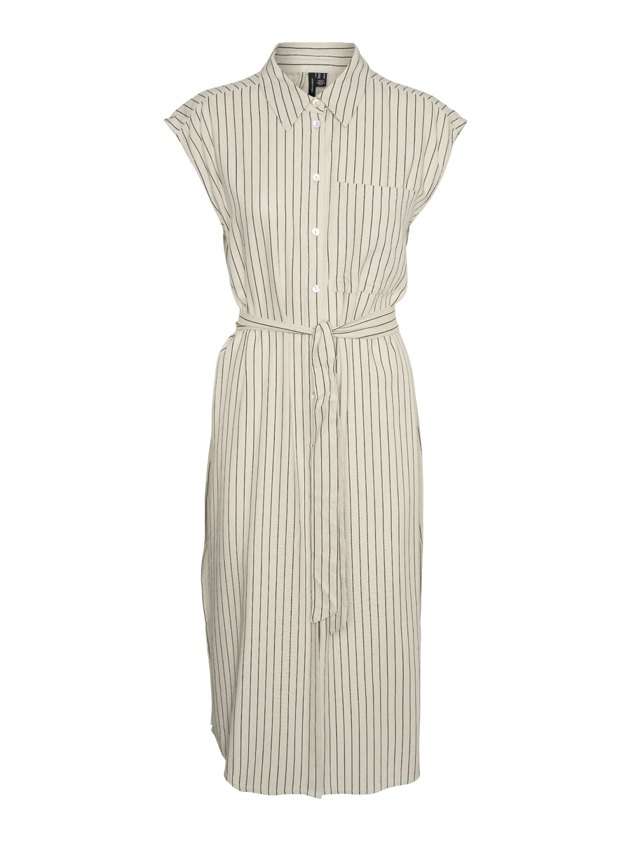 Kleed van het merk Vero Moda in het Beige