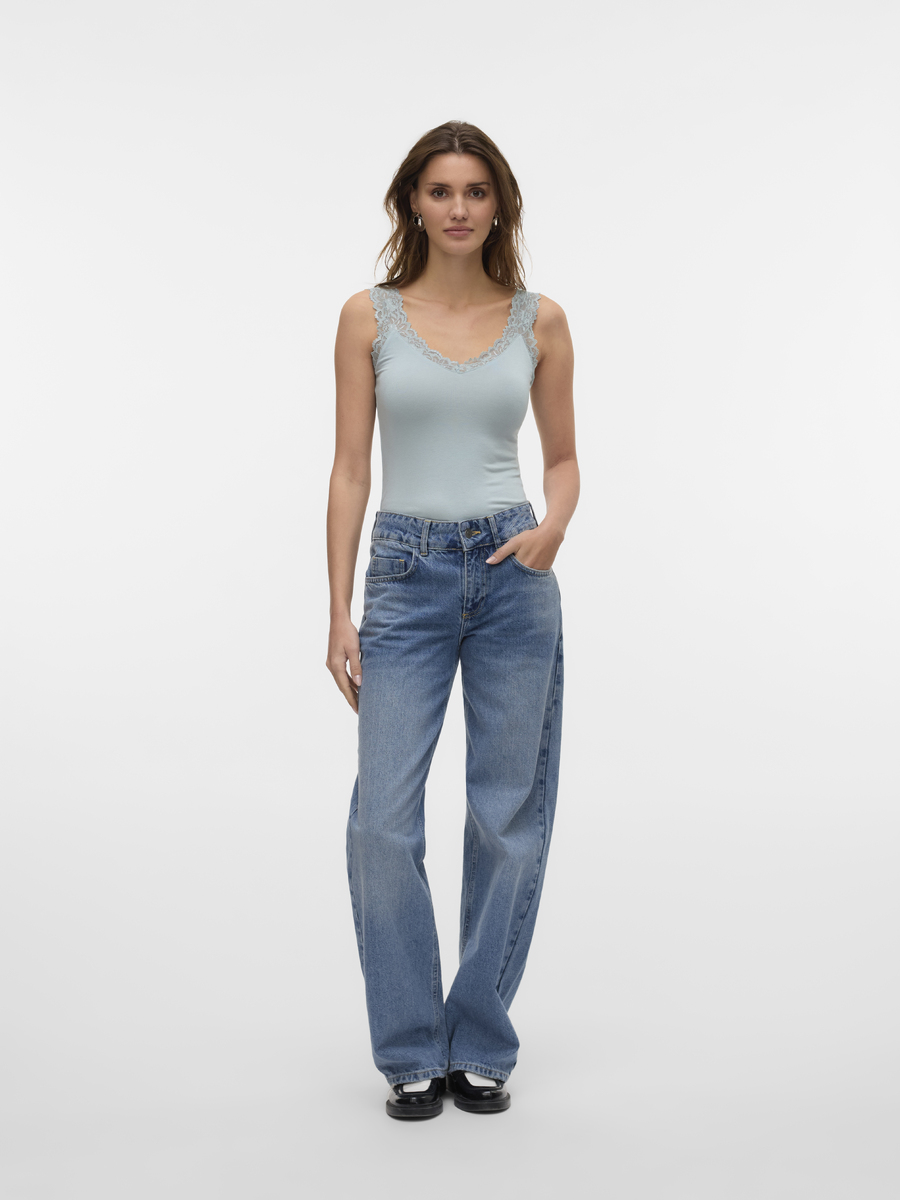 Top van het merk Vero Moda in het Groen