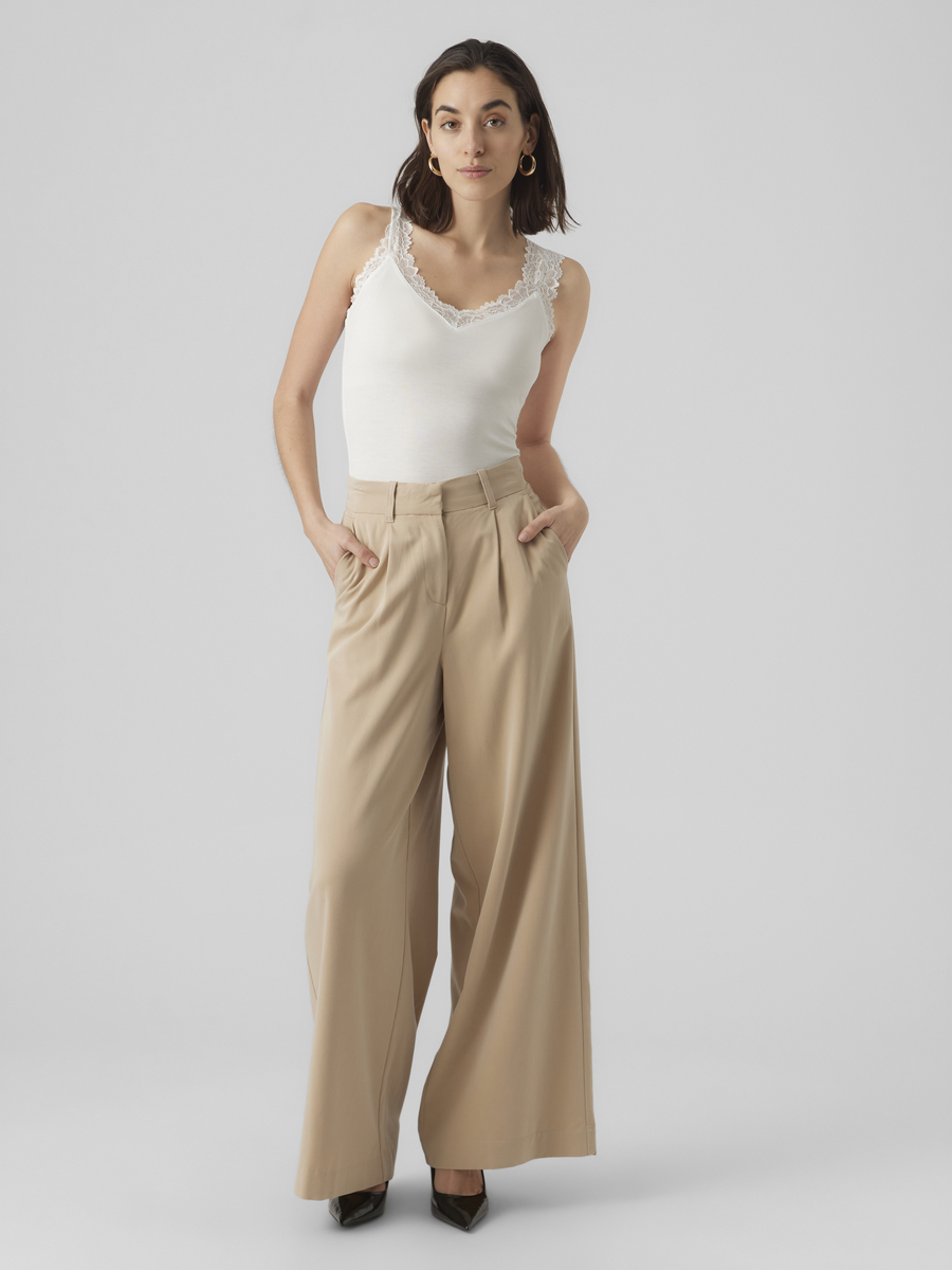 Top van het merk Vero Moda in het Wit