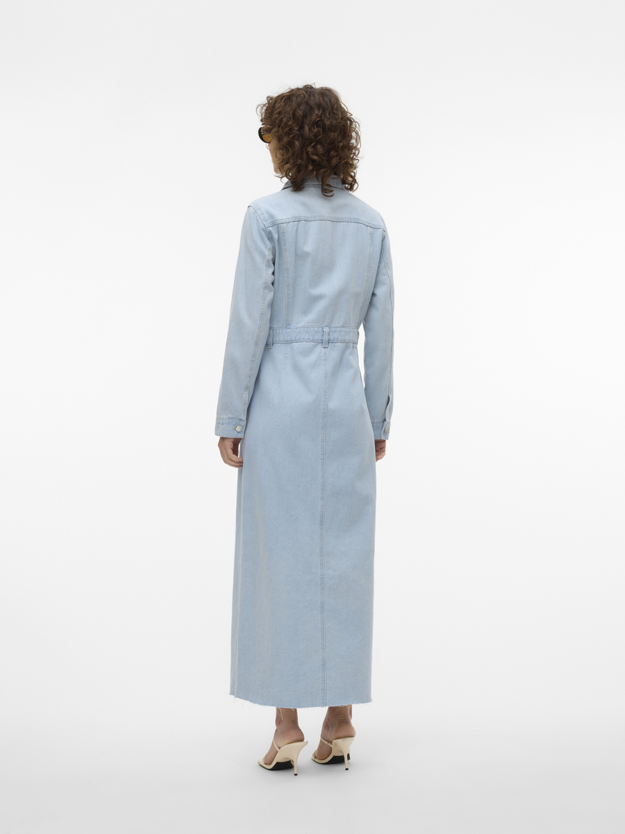 Kleed van het merk Vero Moda in het Jeans