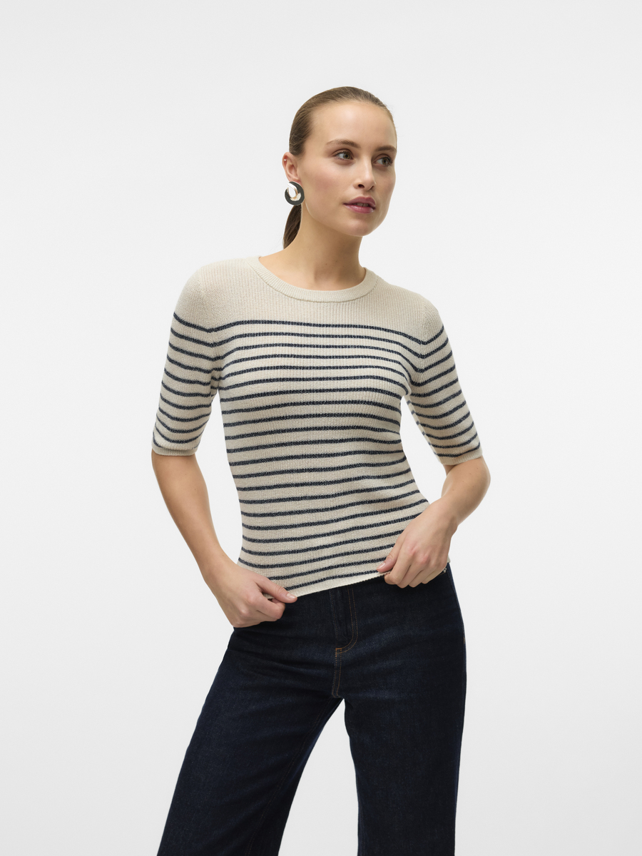 Pull van het merk Vero Moda in het Beige