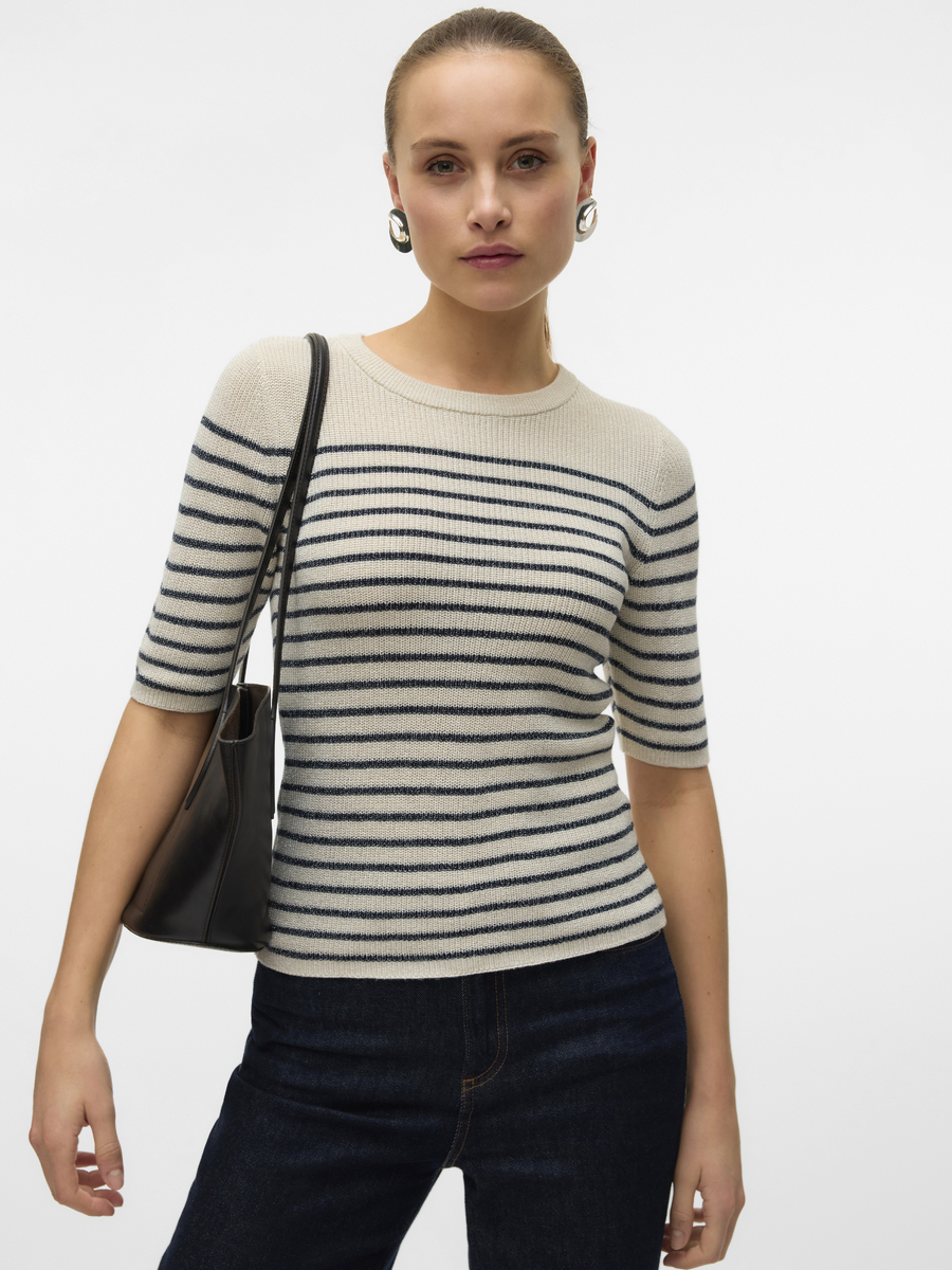 Pull van het merk Vero Moda in het Beige