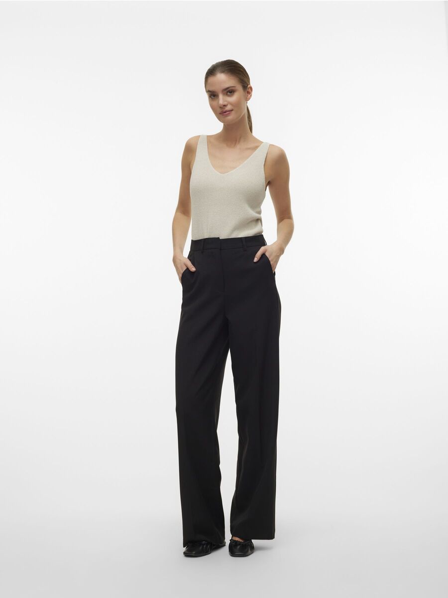 Pull van het merk Vero Moda in het Beige