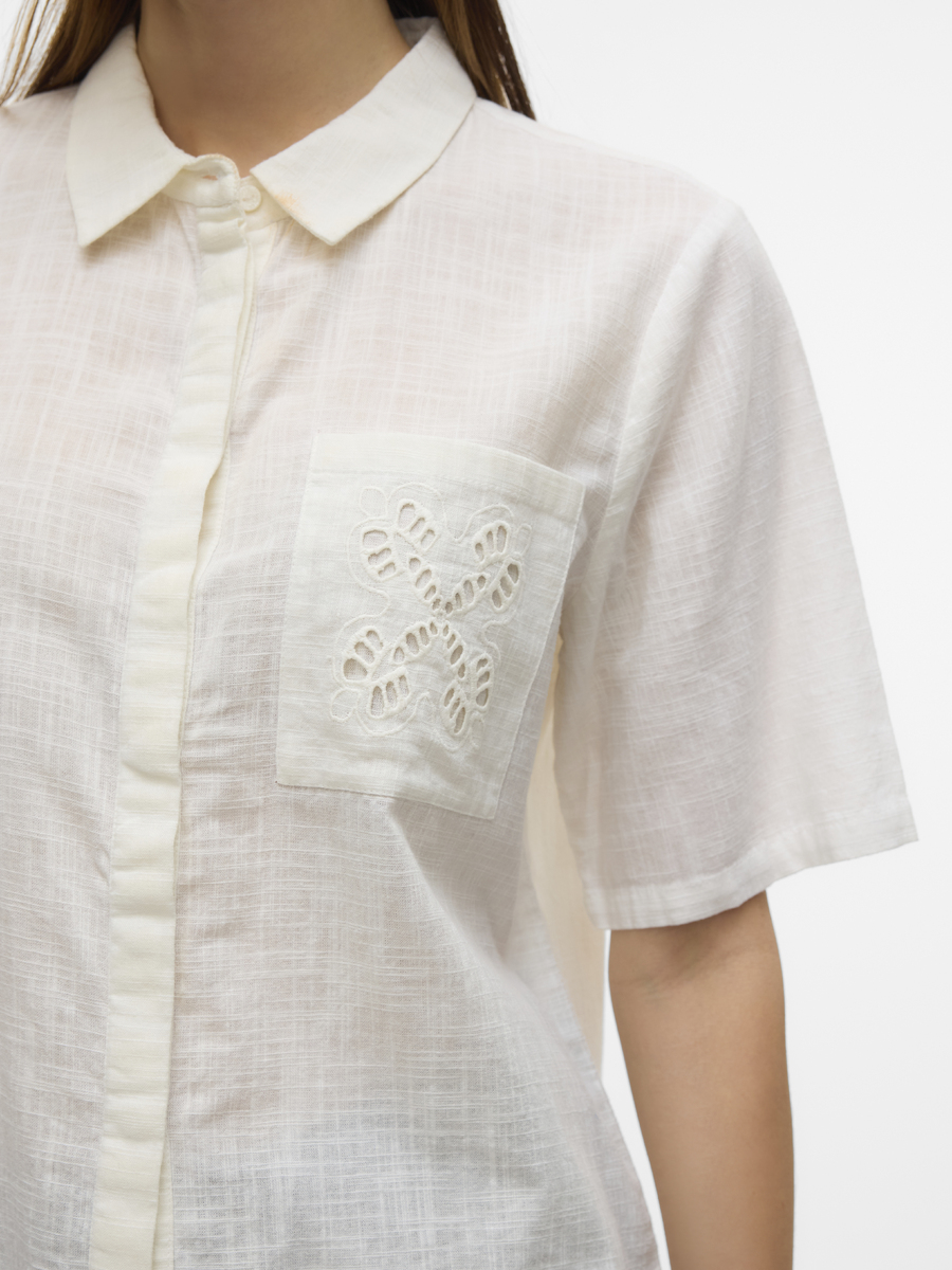 Bloes van het merk Vero Moda in het Wit