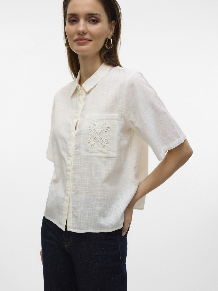 Bloes van het merk Vero Moda in het Wit