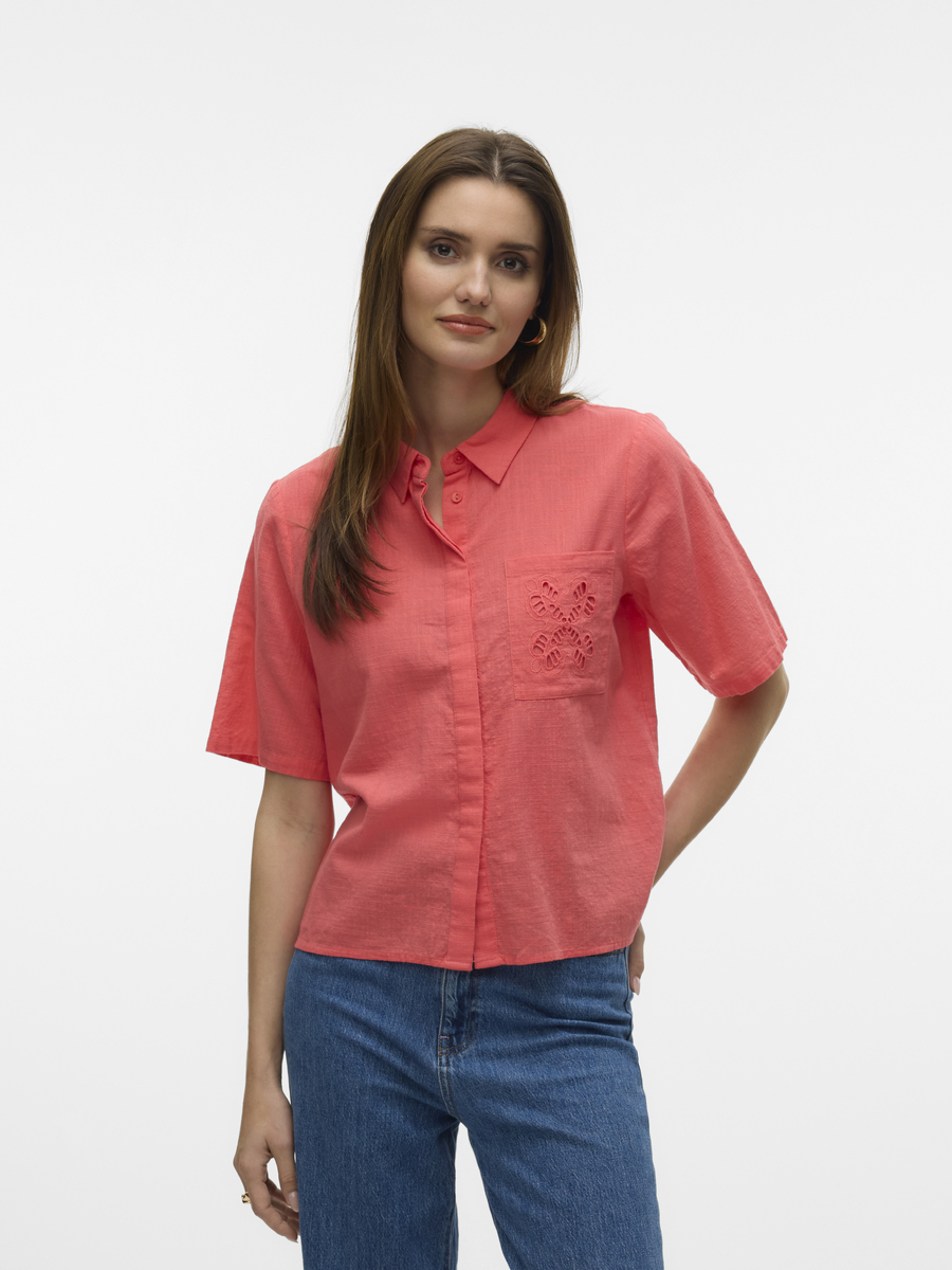 Bloes van het merk Vero Moda in het Roze