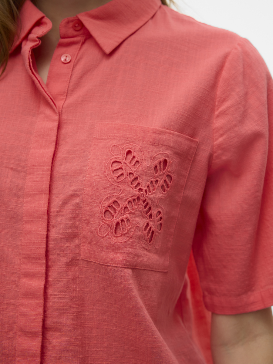 Bloes van het merk Vero Moda in het Roze