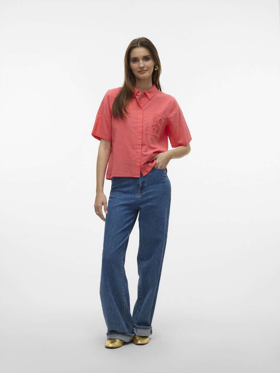 Bloes van het merk Vero Moda in het Roze