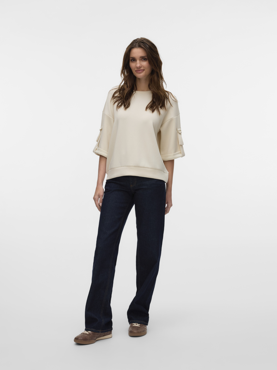 Sweater van het merk Vero Moda in het Beige