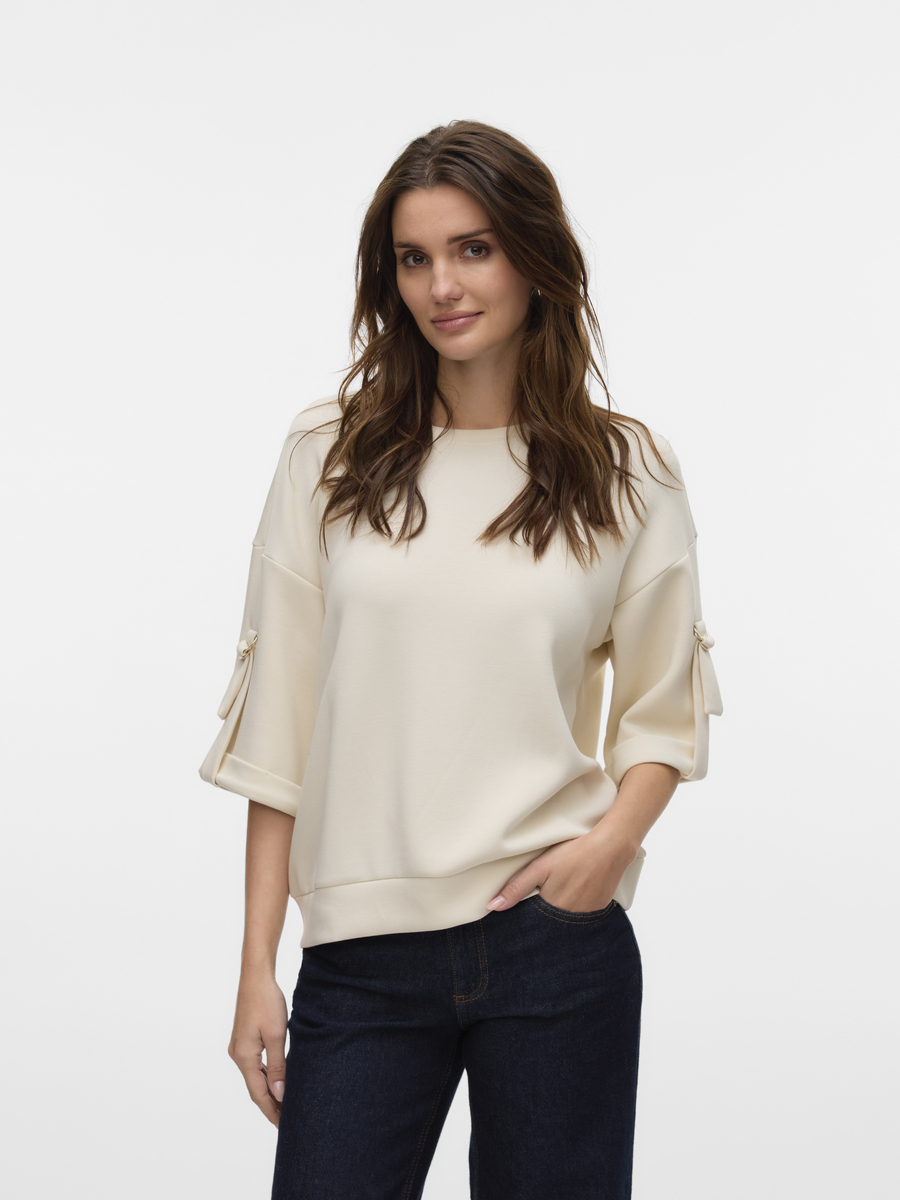 Sweater van het merk Vero Moda in het Beige