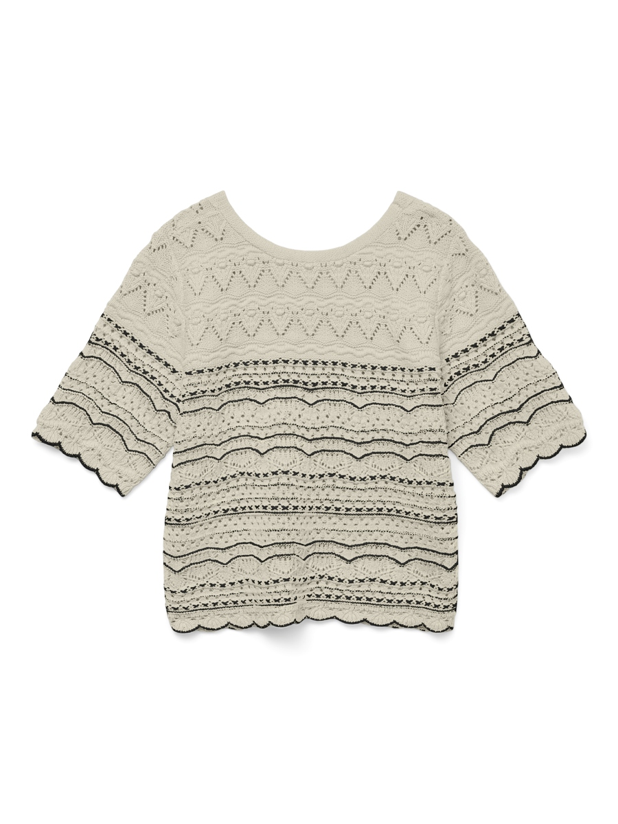 Pull van het merk Vero Moda in het Beige