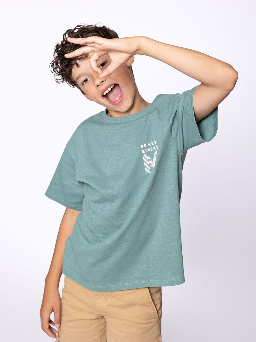 T-shirt van het merk No Way Monday in het Groen