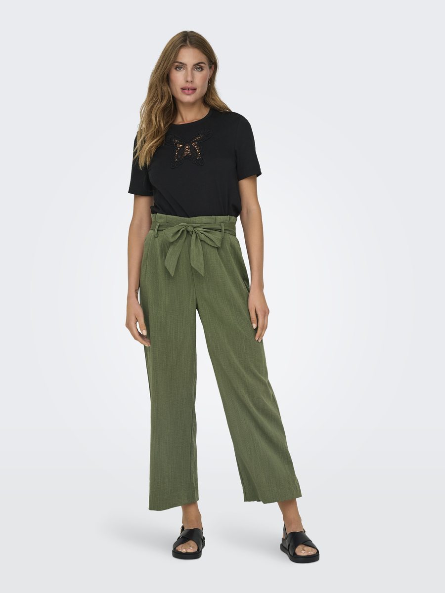 Broek van het merk Only in het Kaki