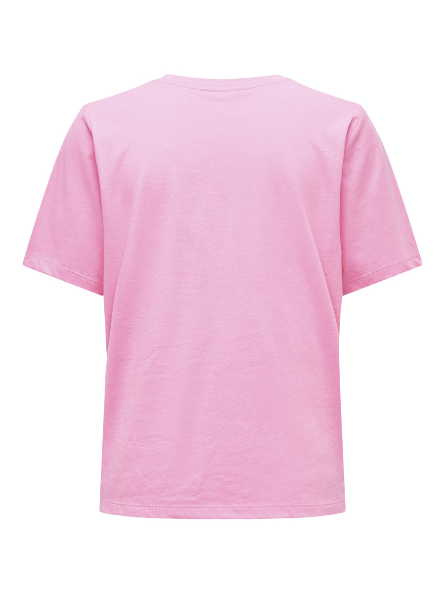 T-shirt van het merk Only in het Roze