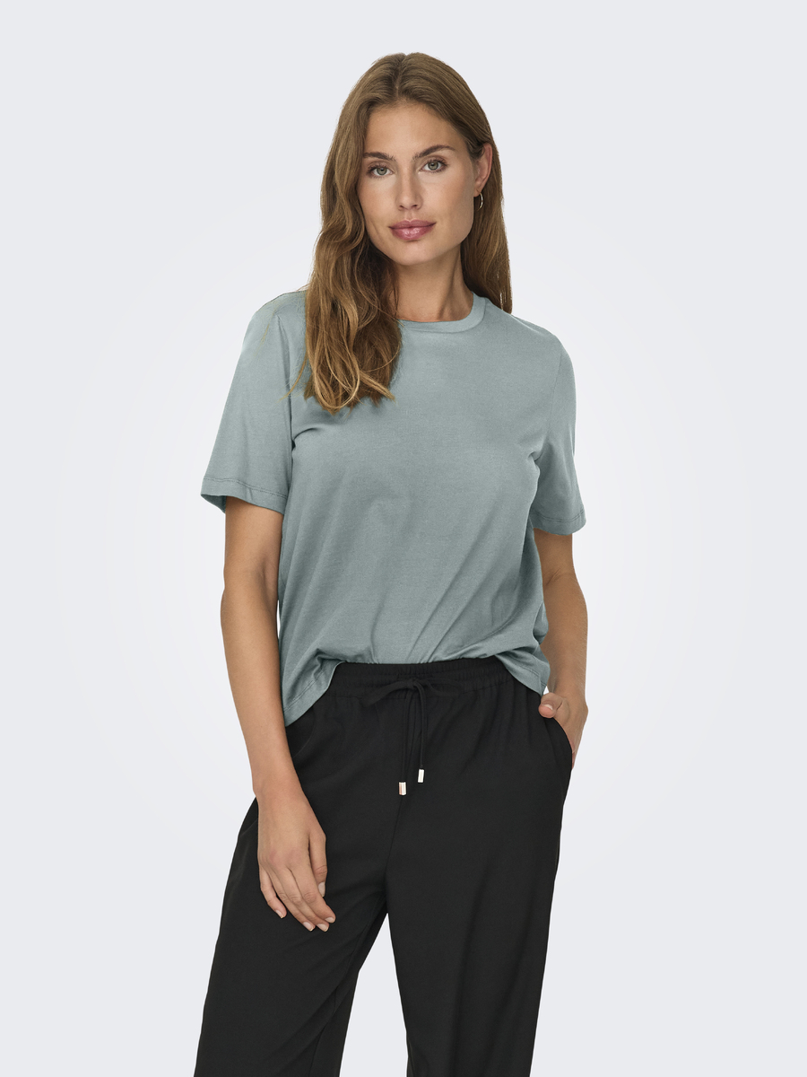T-shirt van het merk Only in het Groen
