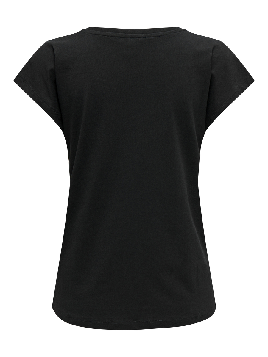 T-shirt van het merk Only in het Zwart