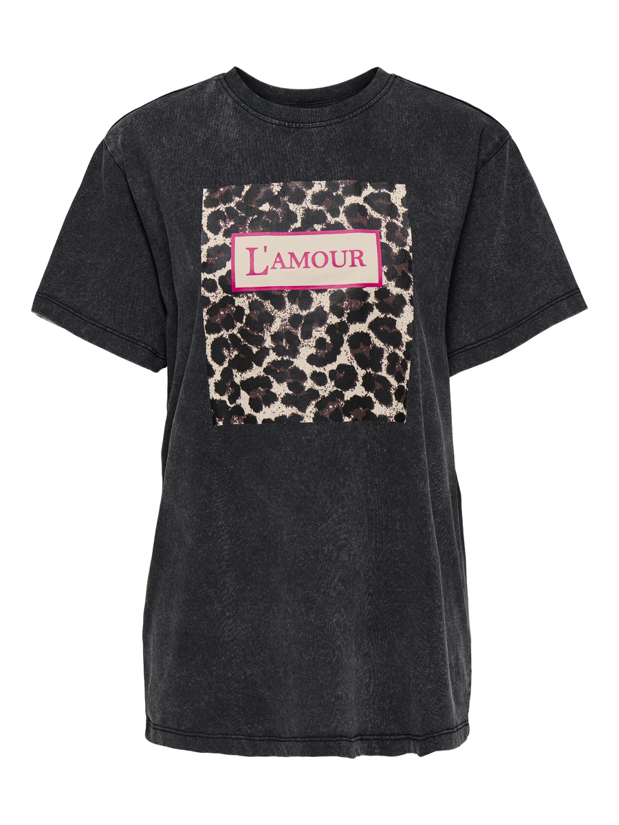 T-shirt van het merk Only in het Zwart