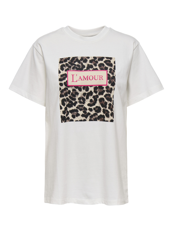 T-shirt van het merk Only in het Wit