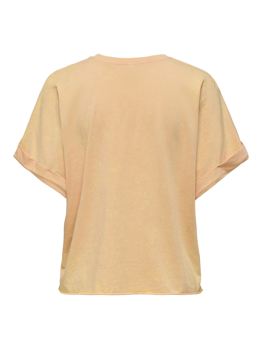 T-shirt van het merk Only in het Oranje