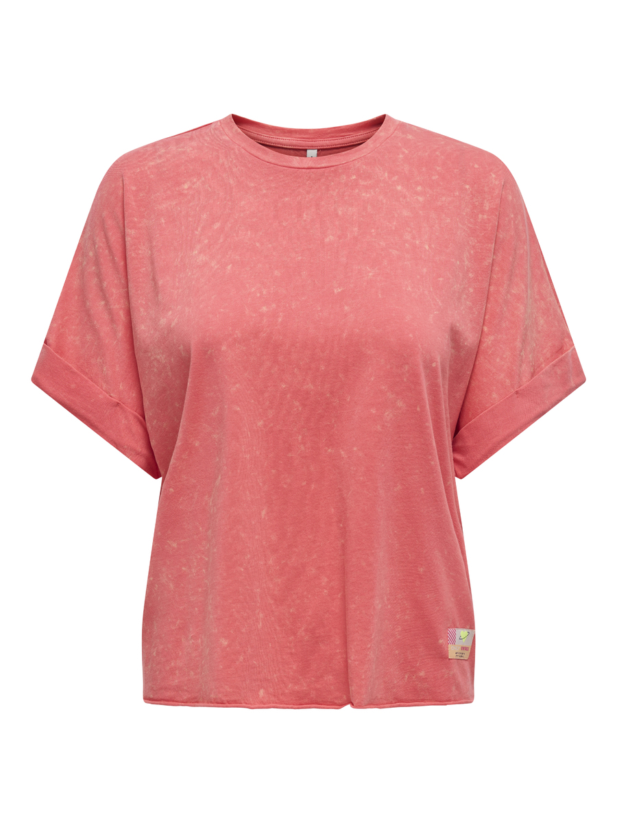 T-shirt van het merk Only in het Roze