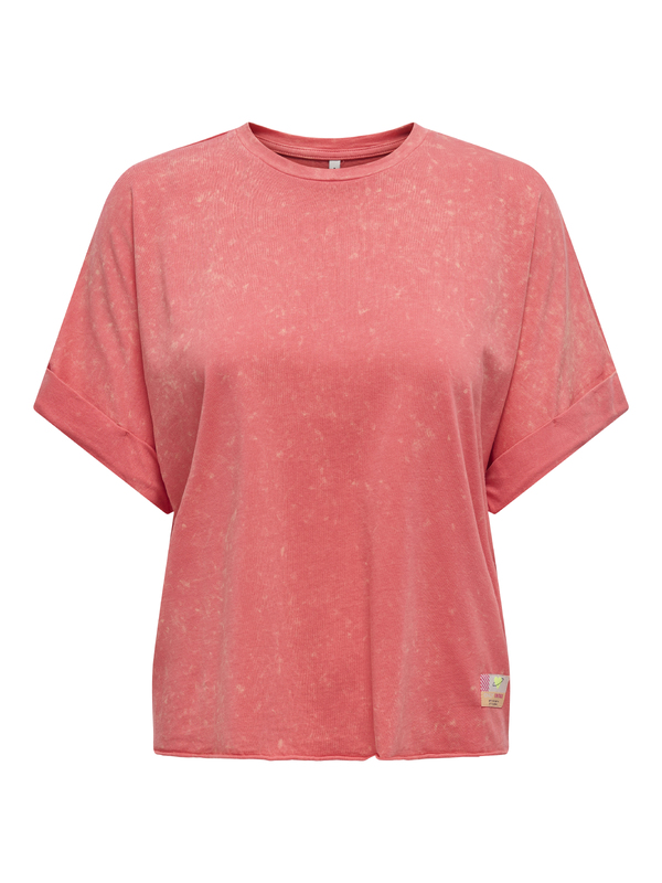 T-shirt van het merk Only in het Roze