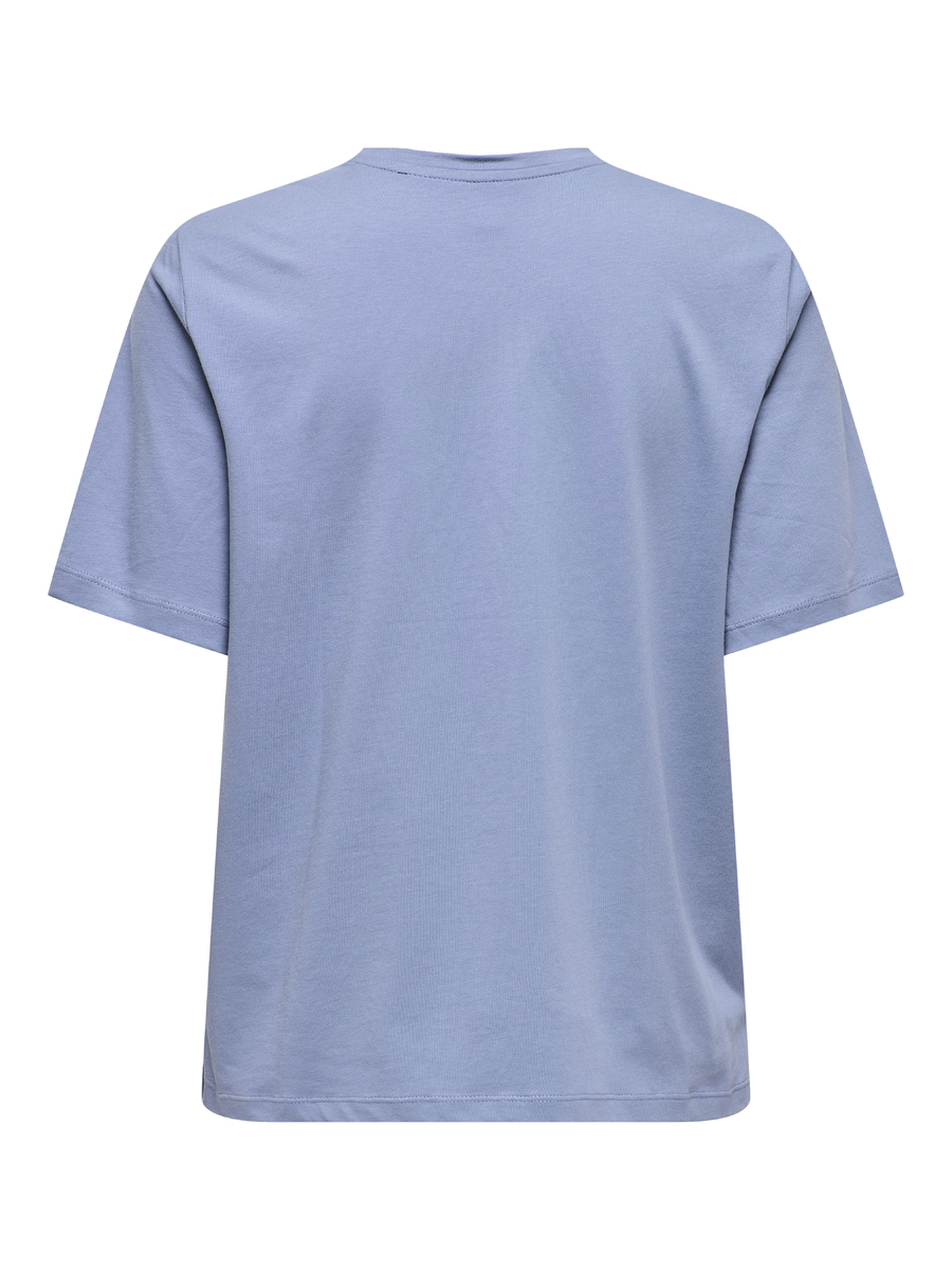 T-shirt van het merk Only in het Blauw