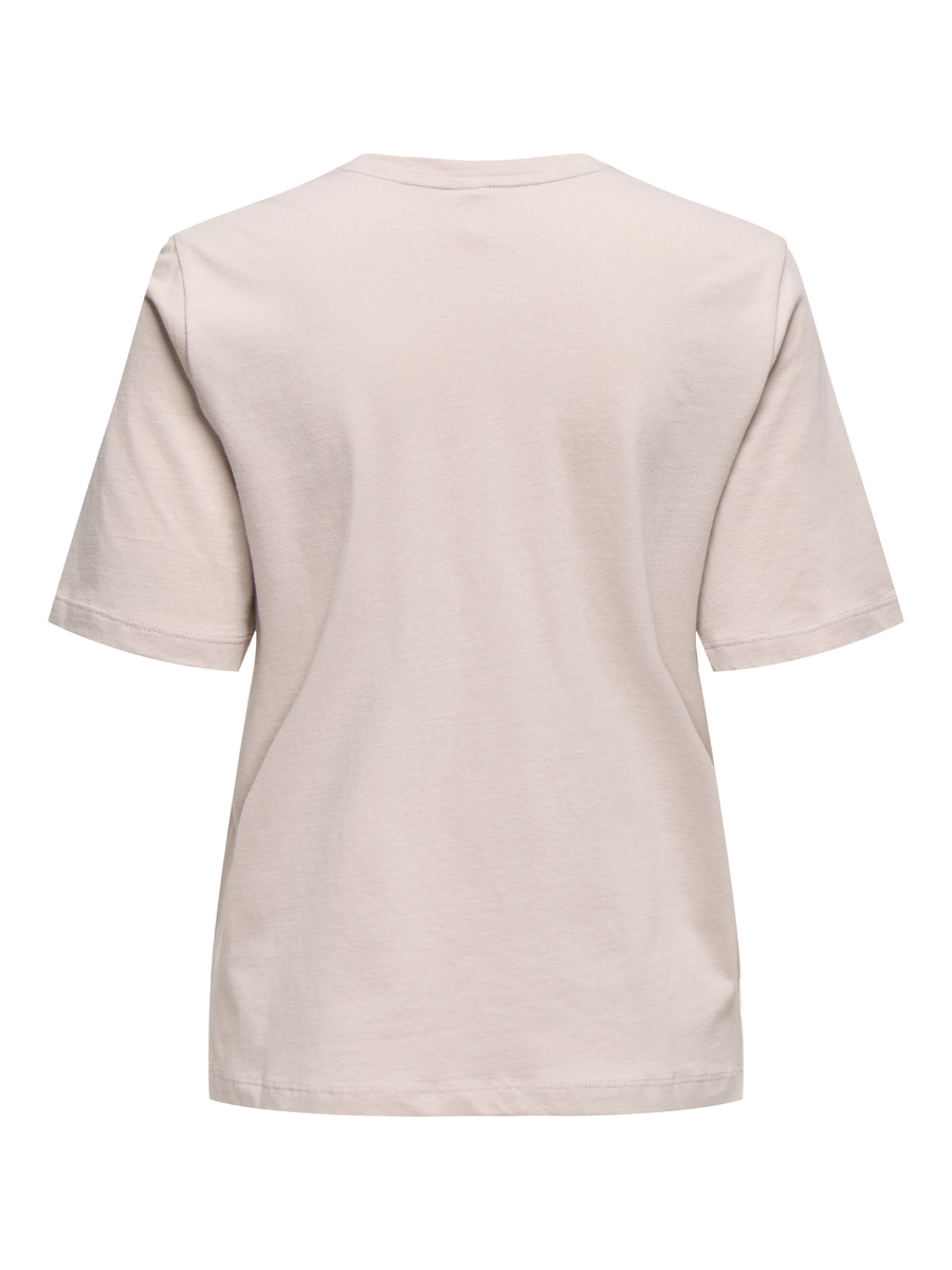T-shirt van het merk Only in het Roze