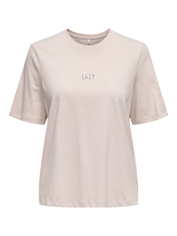 T-shirt van het merk Only in het Roze
