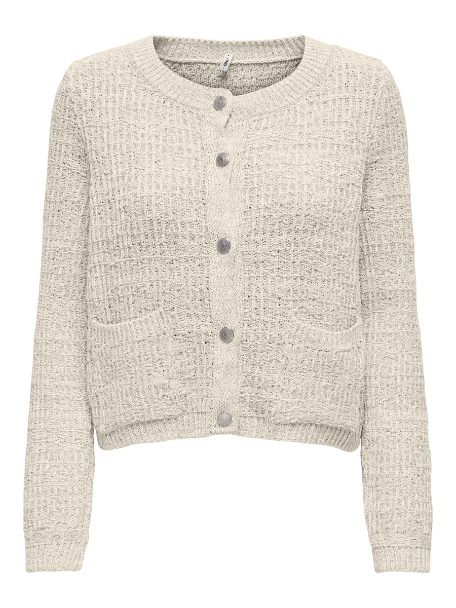 Cardigan van het merk Only in het Beige