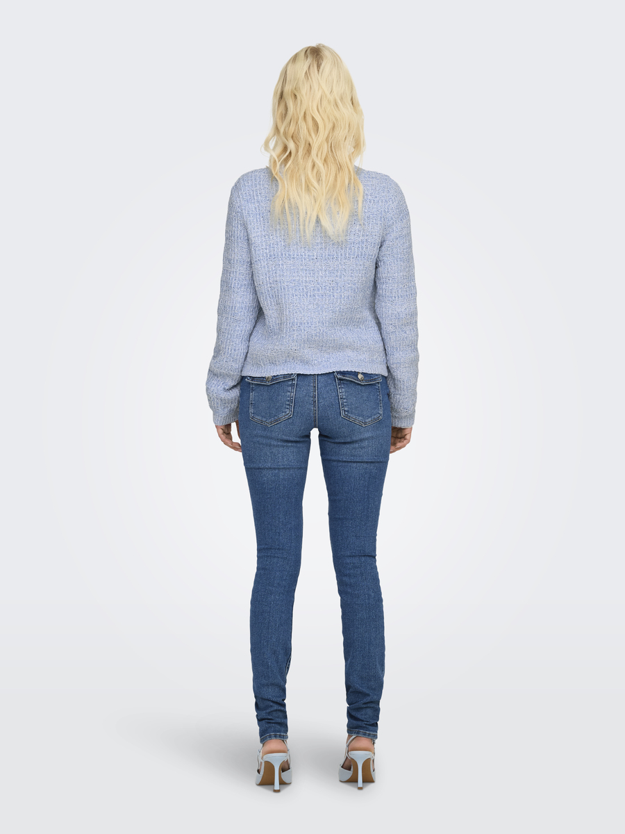 Cardigan van het merk Only in het Blauw