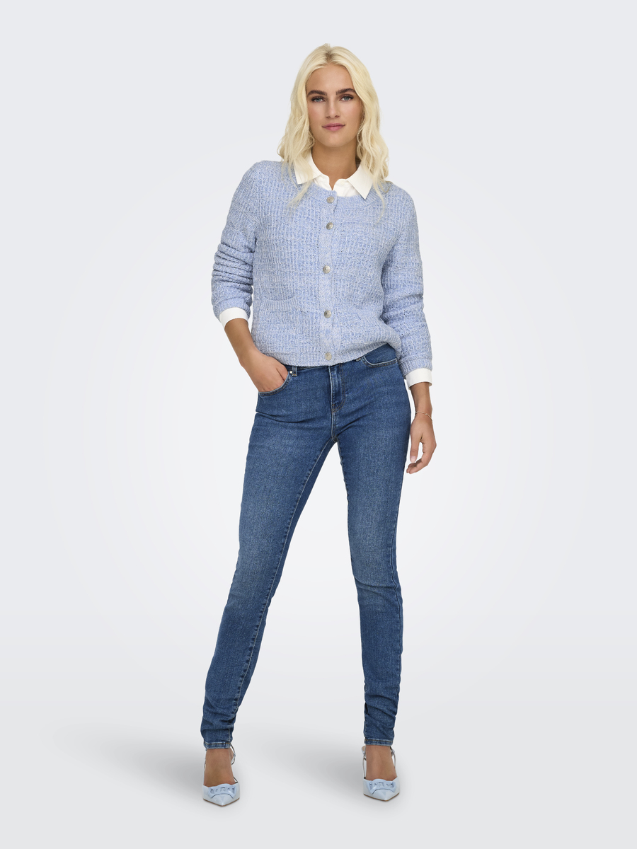 Cardigan van het merk Only in het Blauw