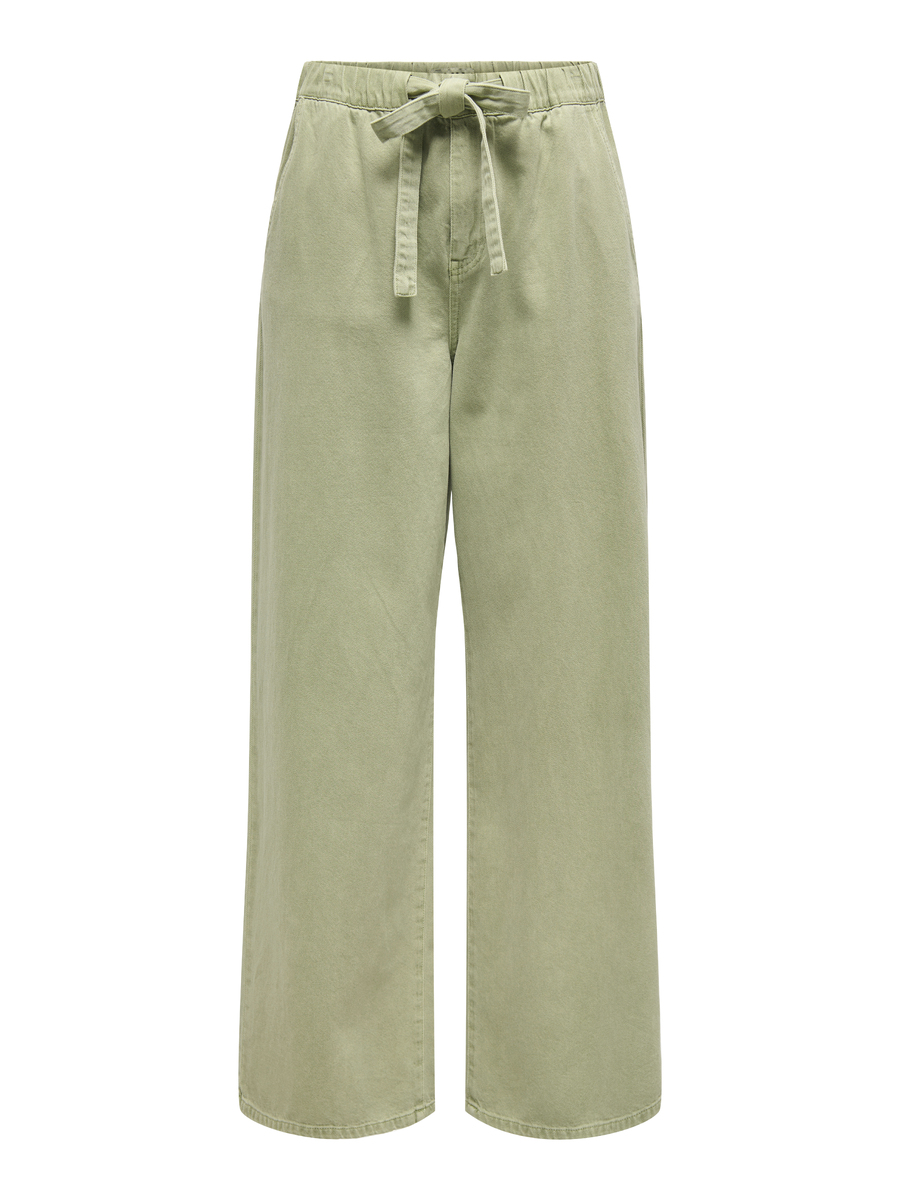 Broek van het merk Only in het Groen