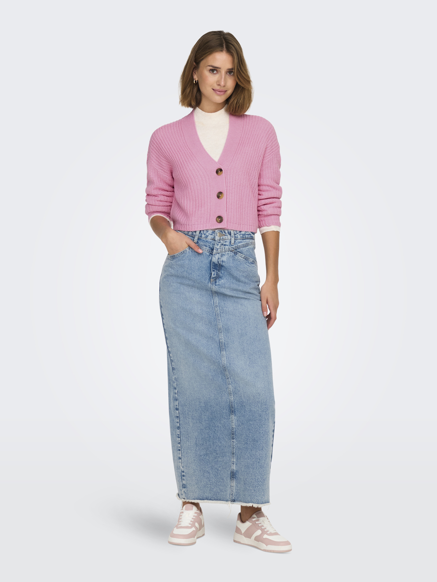 Gilet van het merk Only in het Roze